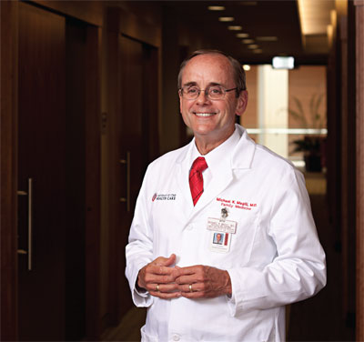 Michael K. Magill, M.D., Chair of the Department of Family & Preventative Medicine